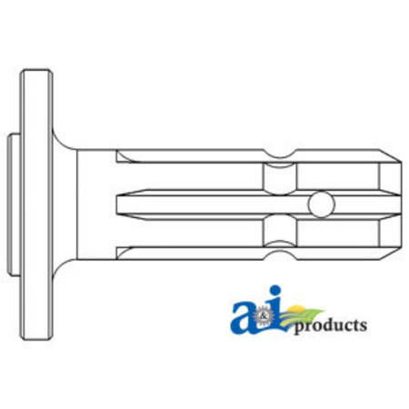 A & I PRODUCTS Shaft, PTO (540 RPM) 3.7" x3.7" x5.5" A-72222286